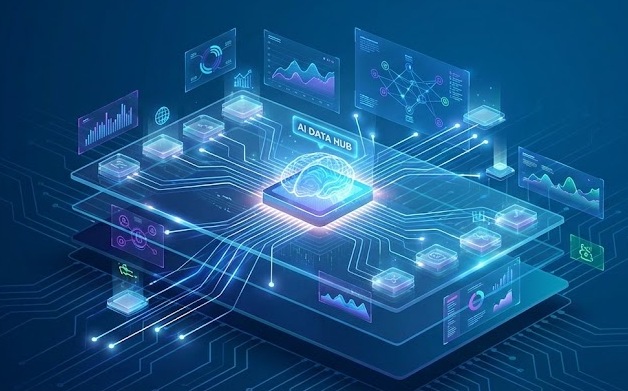 Enterprise AI and data intelligence visualization
